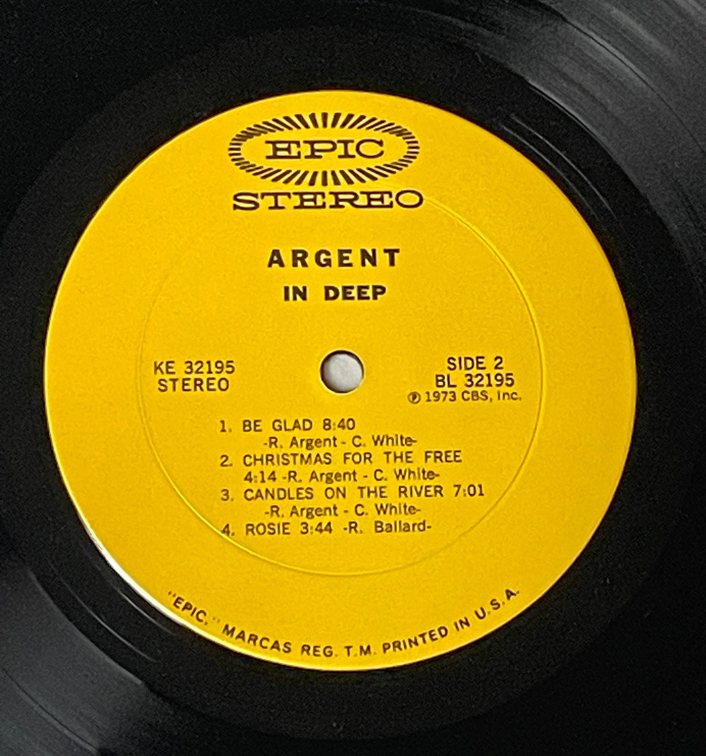 Argent: In Deep Vinyl LP