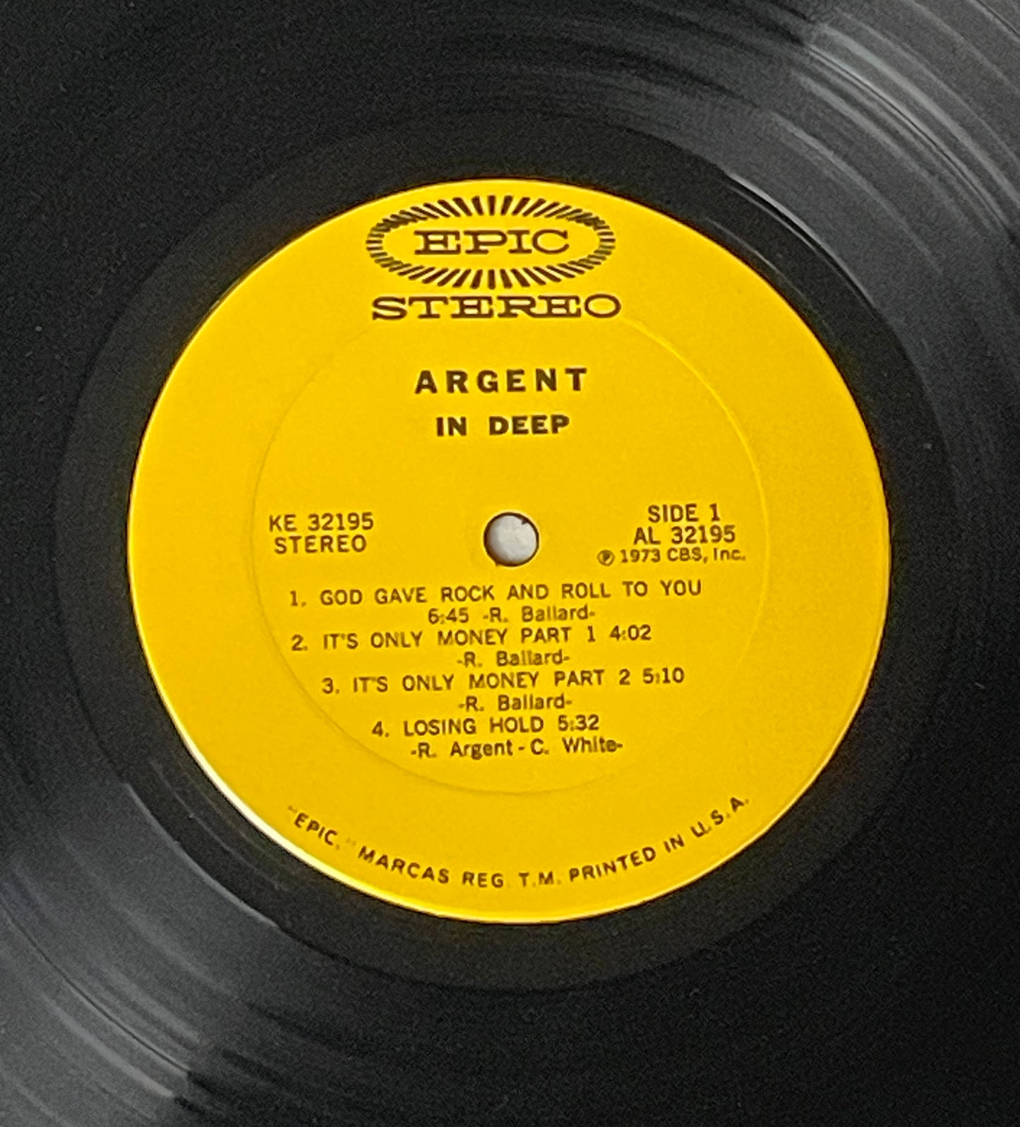 Argent: In Deep Vinyl LP