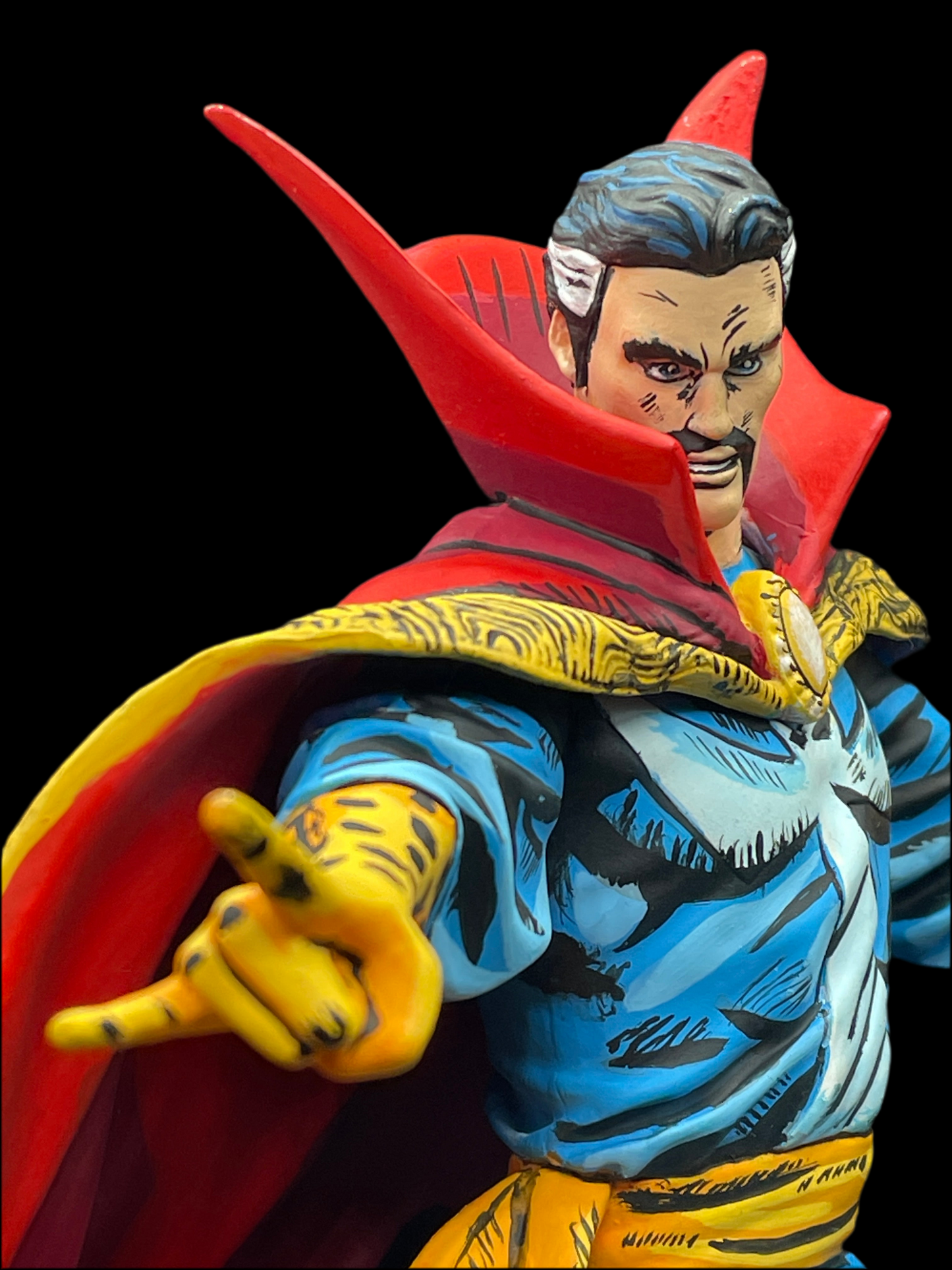 Hand Painted Dr Strange Statuette by Mr.AnimeWorks1