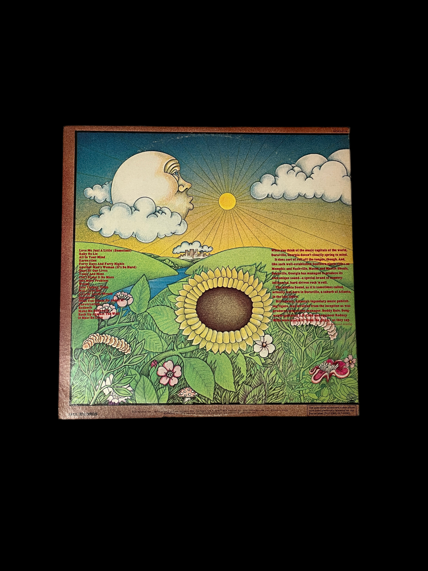 Atlanta Rhythm Section: Back up against the Wall Double Vinyl LP