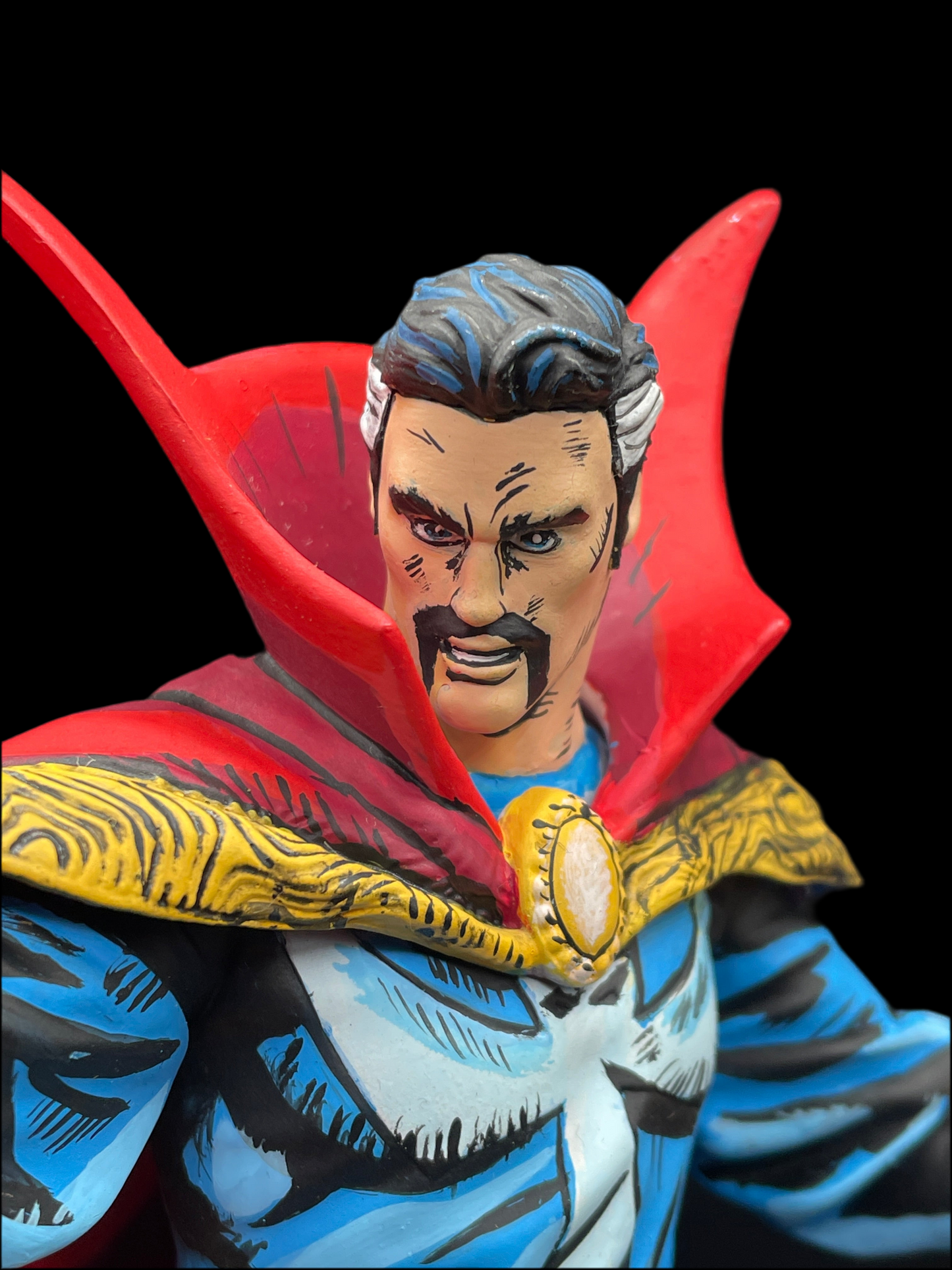 Hand Painted Dr Strange Statuette by Mr.AnimeWorks1