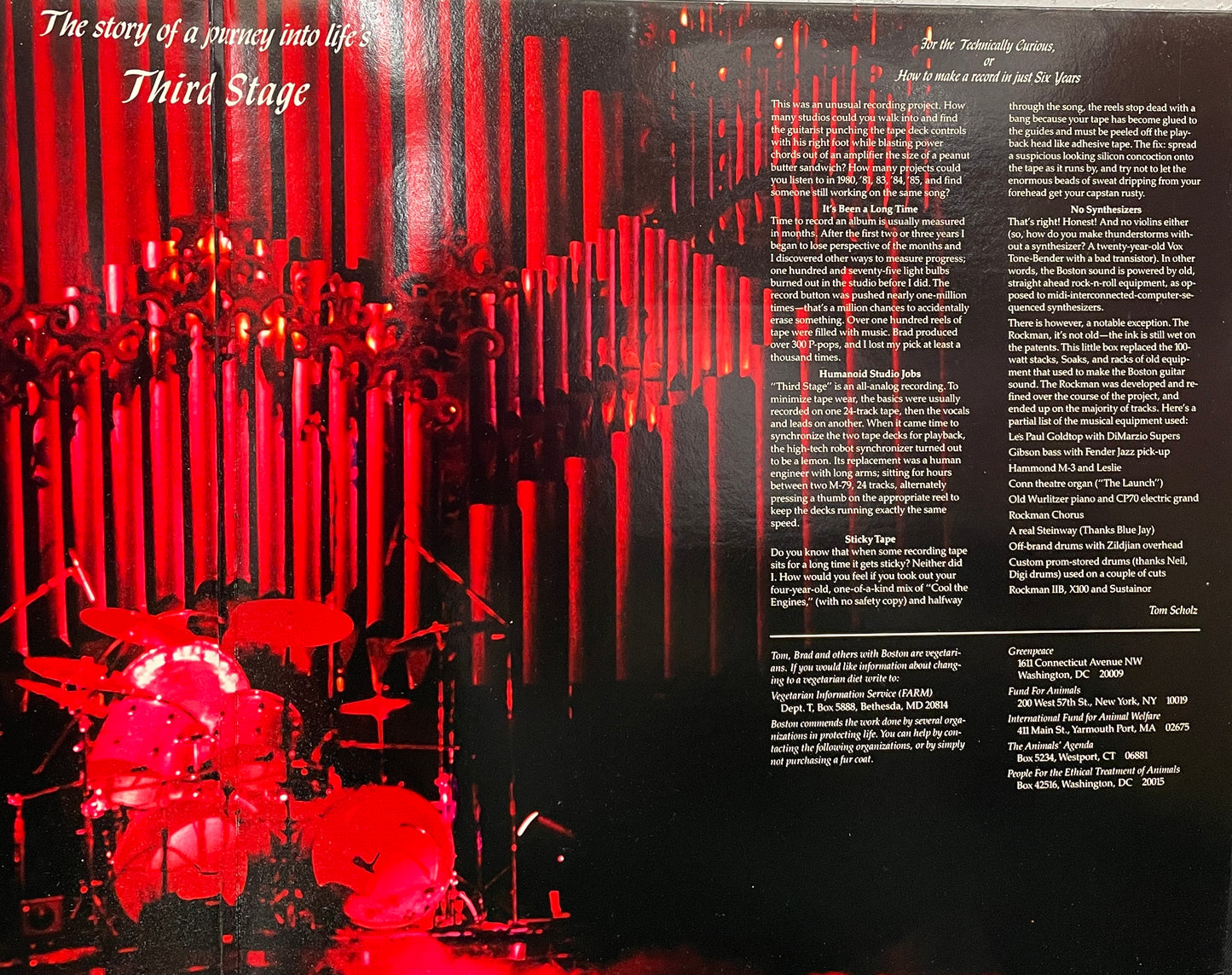Boston: Third Stage Vinyl LP