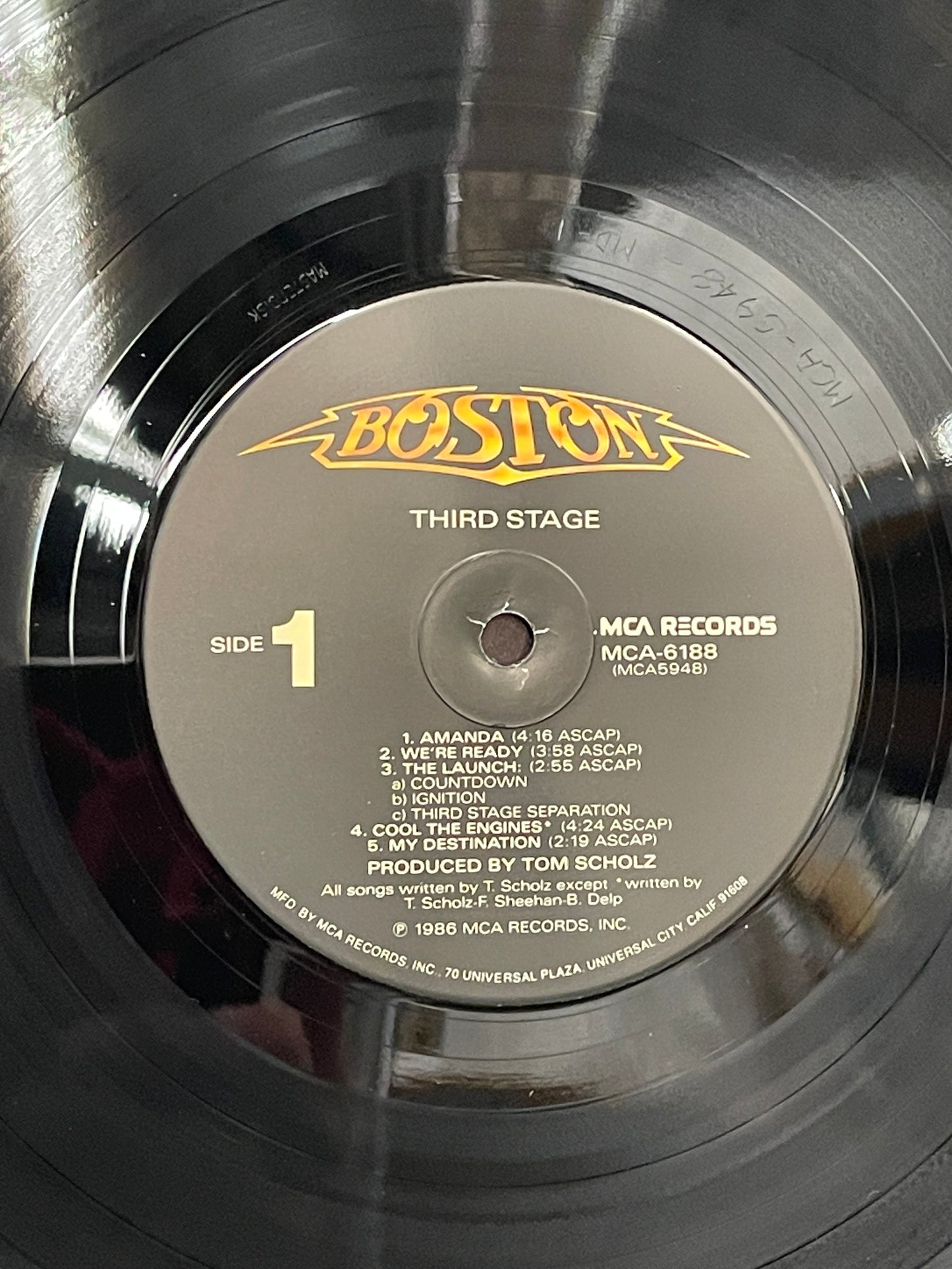 Boston: Third Stage Vinyl LP