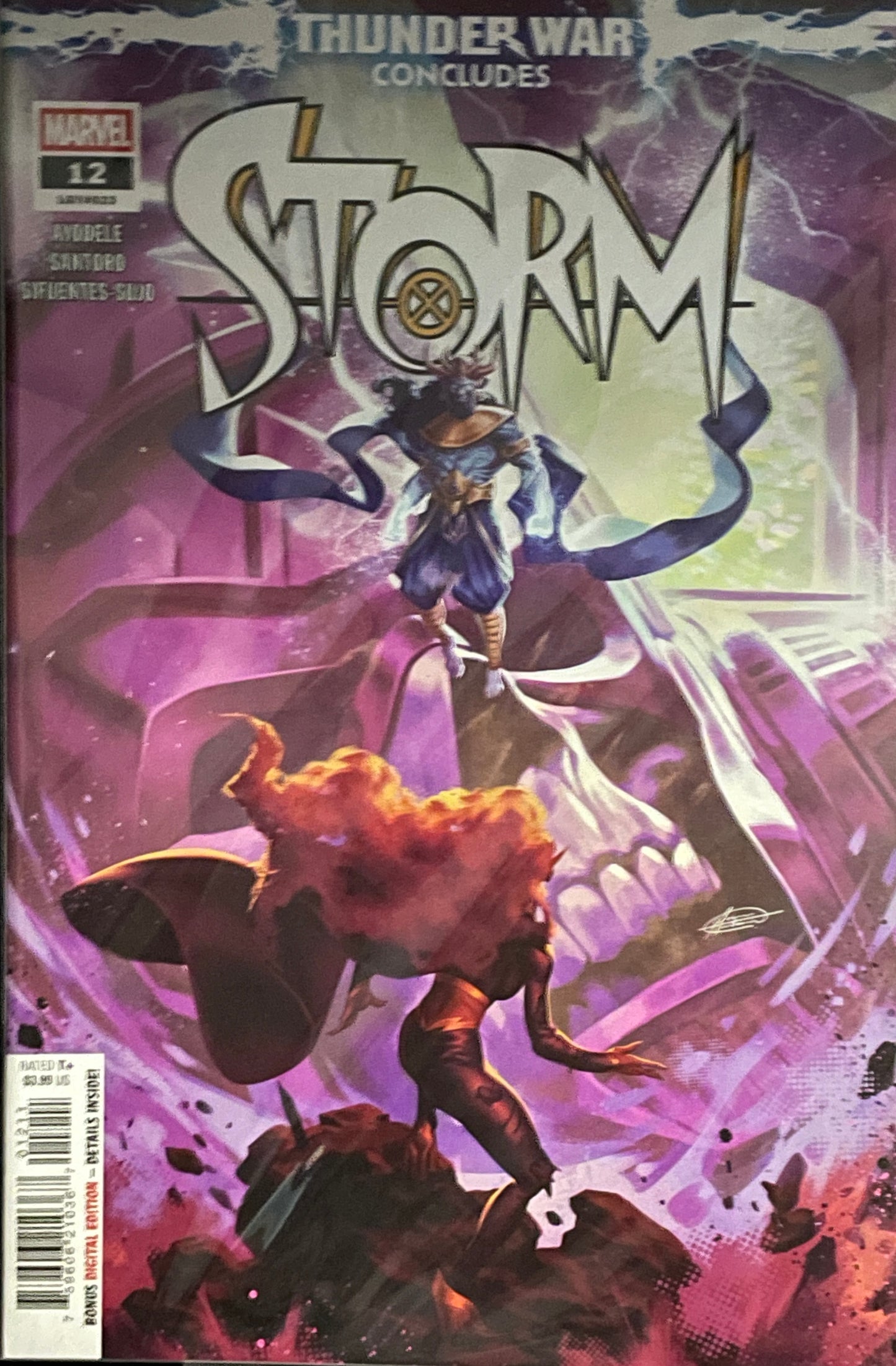 Storm: 12 issue complete series featuring Dr. Doom Variant cover issue #1