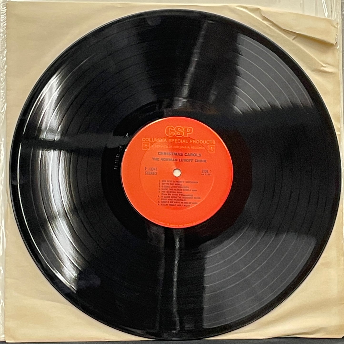 Christmas Carols by The Norman Luboff Choir Vinyl LP