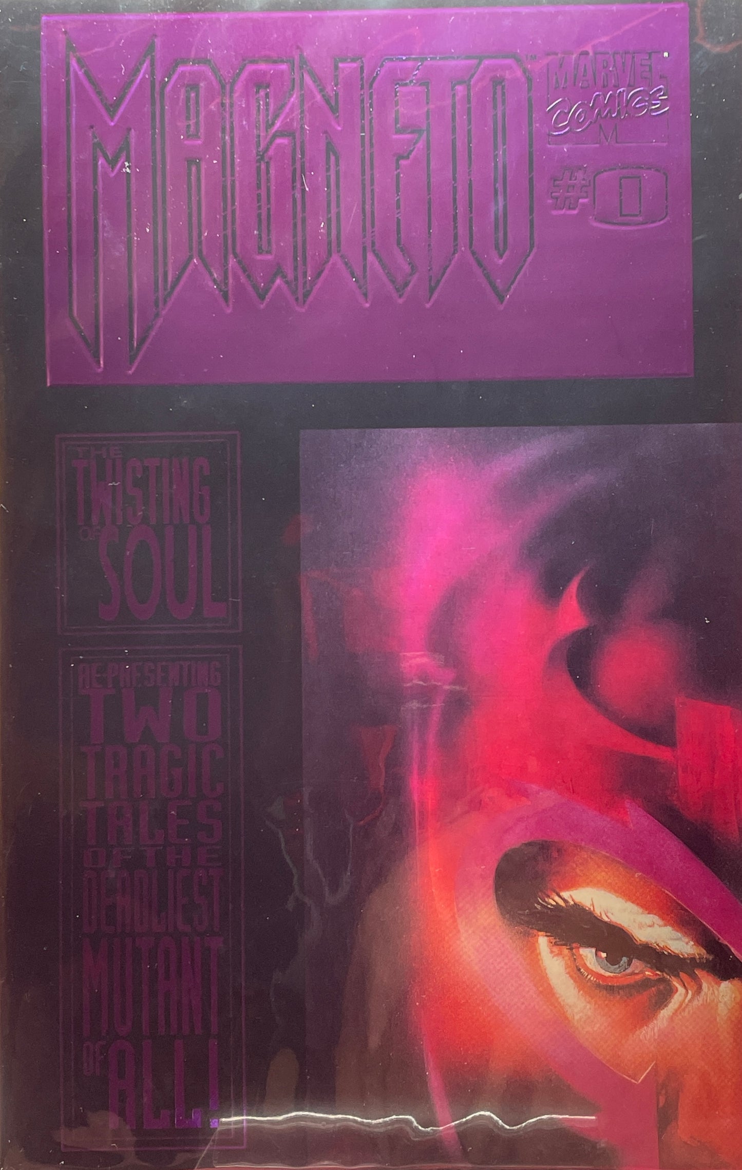 Magneto #0 Purple Foil Cover