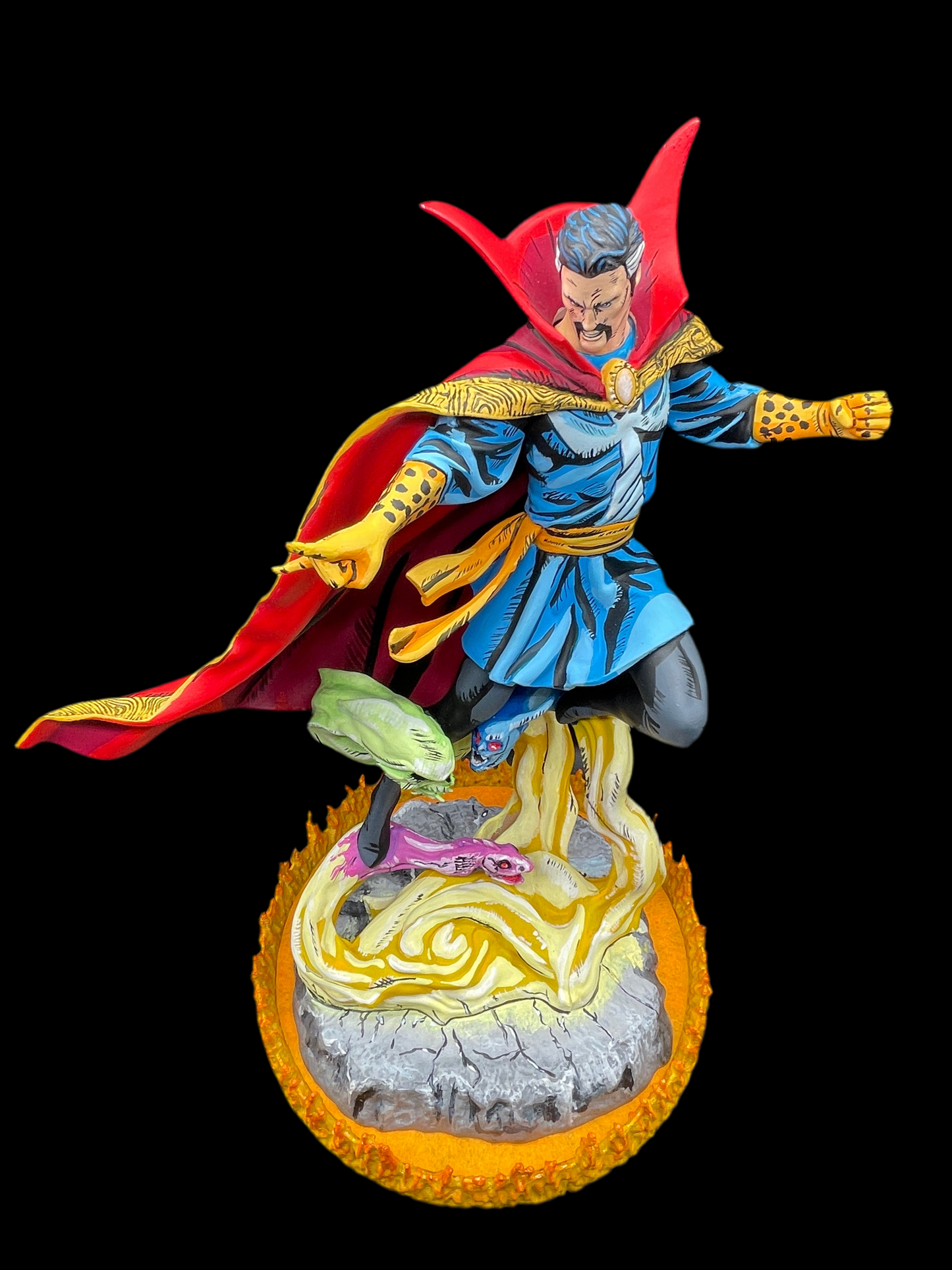 Hand Painted Dr Strange Statuette by Mr.AnimeWorks1