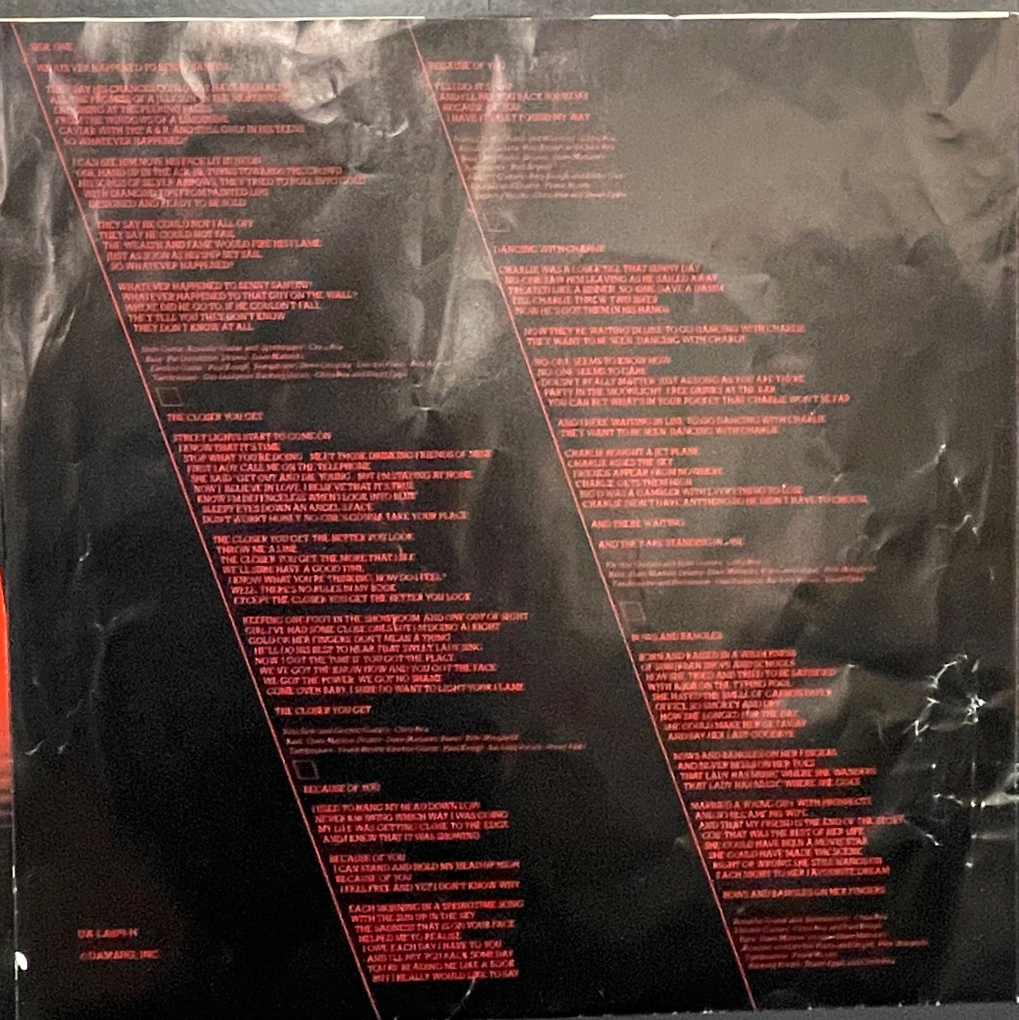 Chris Rea: Whatever happened to Benny Santini? Vinyl LP