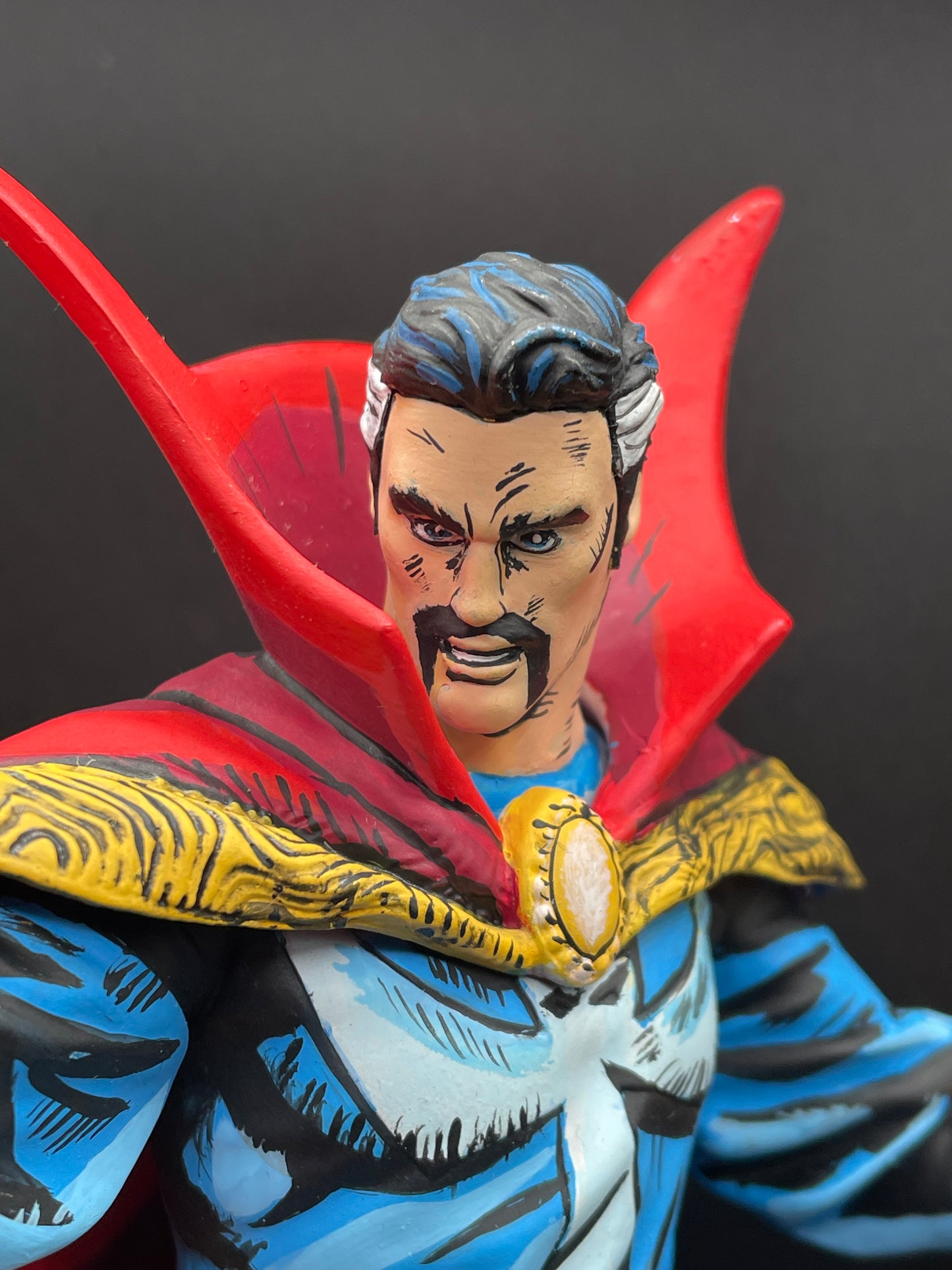 Hand Painted Dr Strange Statuette by Mr.AnimeWorks1