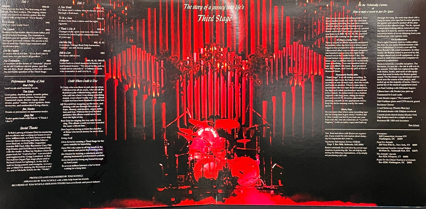 Boston: Third Stage Vinyl LP