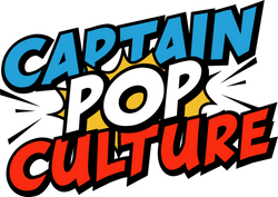 CaptainPopCulture comic book style logo