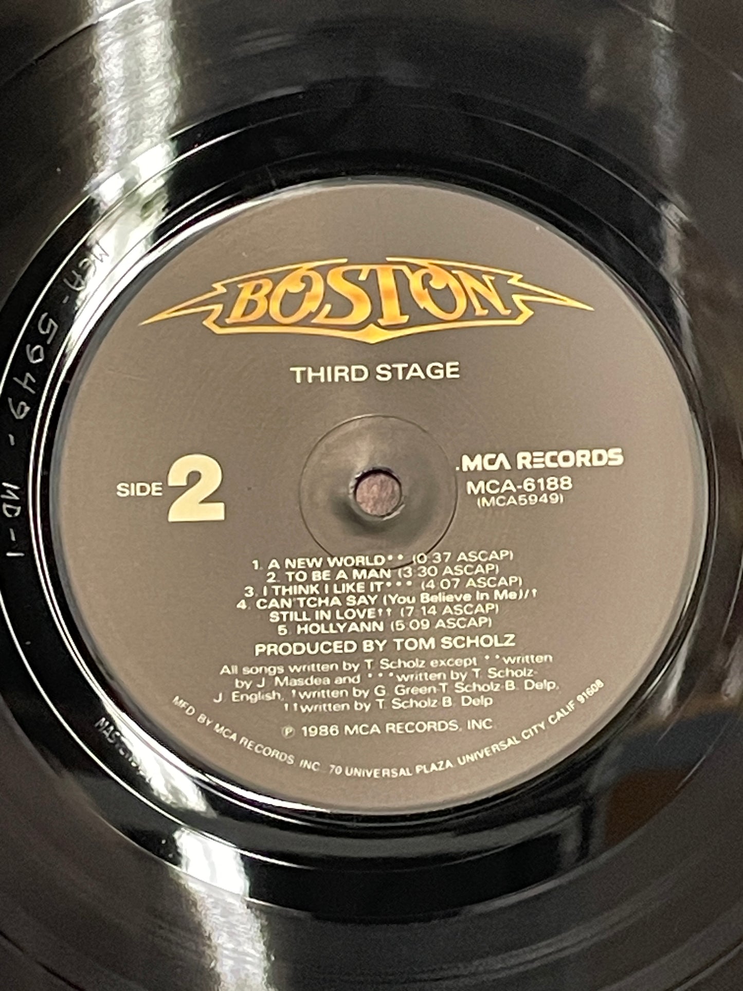 Boston: Third Stage Vinyl LP