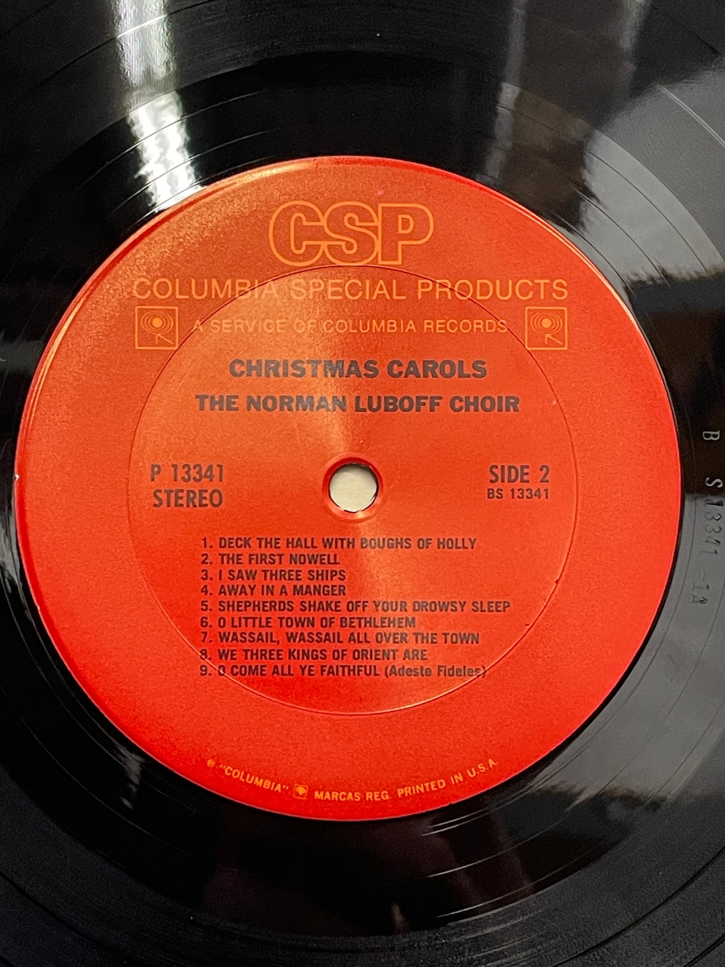 Christmas Carols by The Norman Luboff Choir Vinyl LP