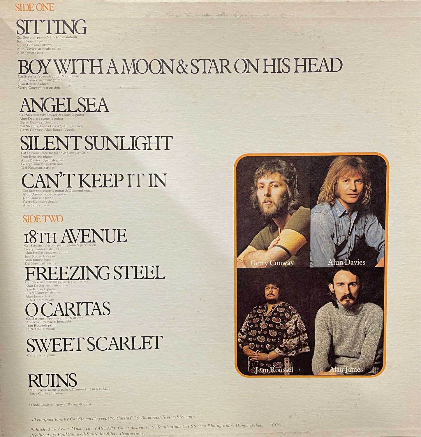 Cat Stevens: Catch Bull at Four Vinyl LP
