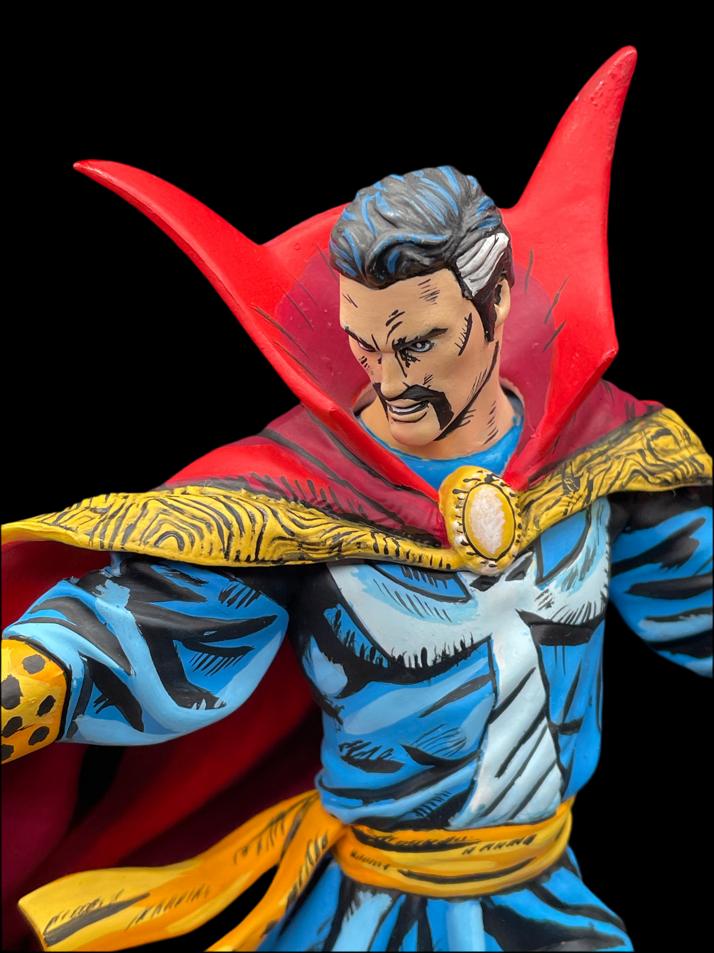 Hand Painted Dr Strange Statuette by Mr.AnimeWorks1
