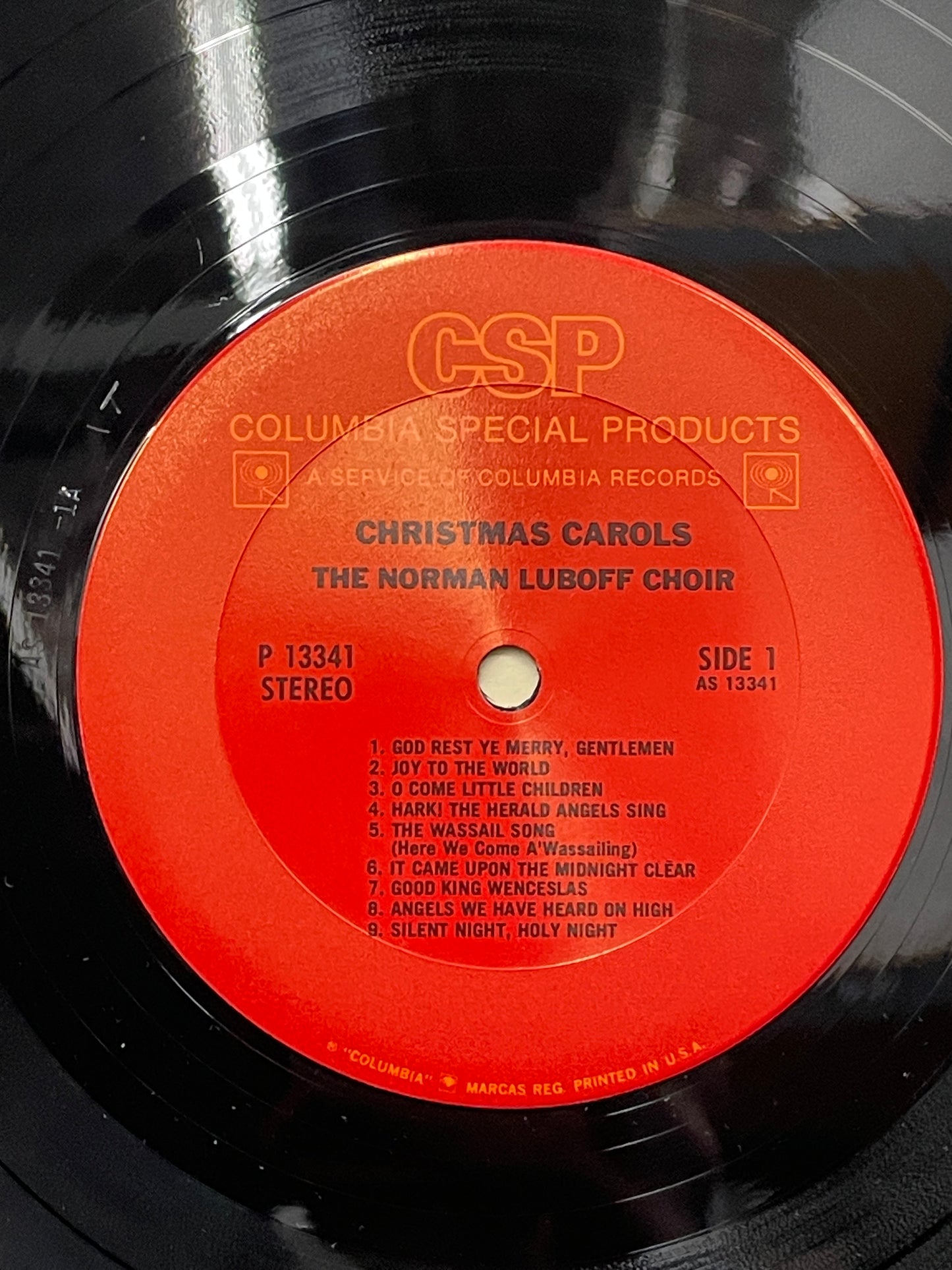 Christmas Carols by The Norman Luboff Choir Vinyl LP