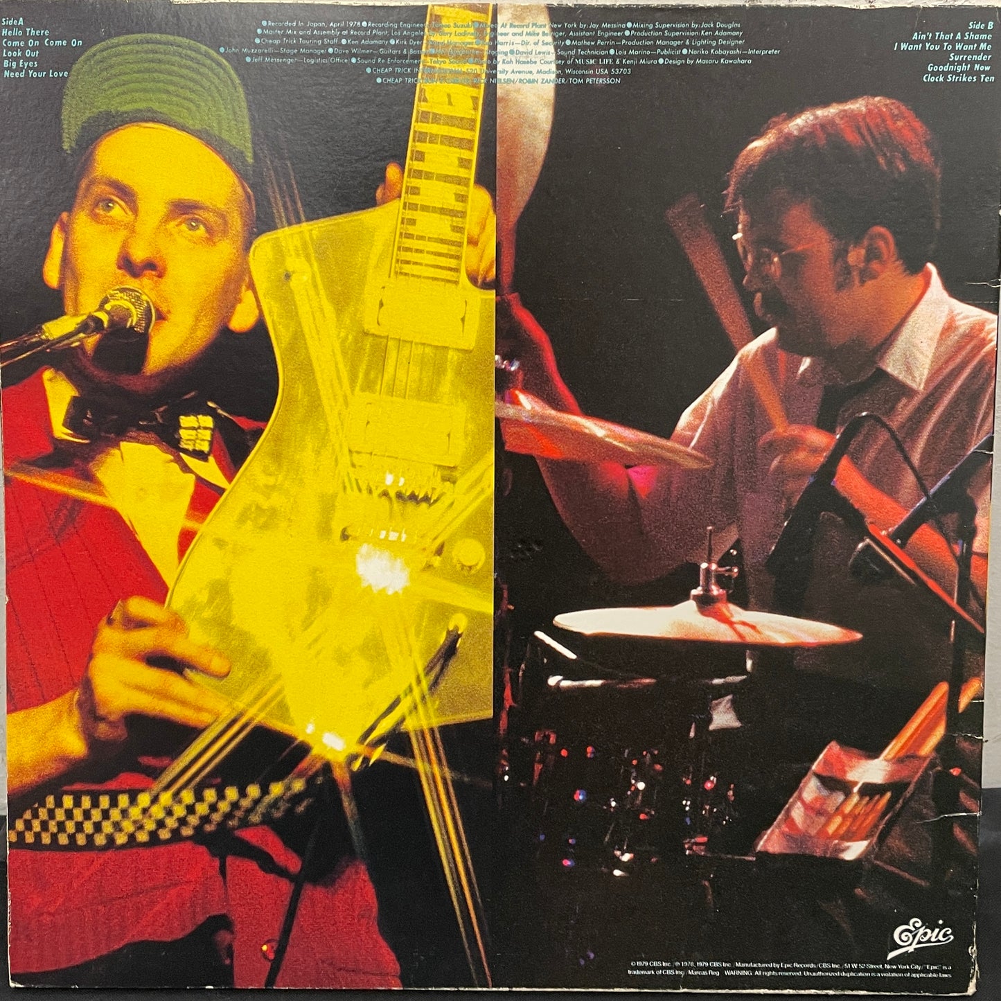 Cheap Trick at Budokan Vinyl LP