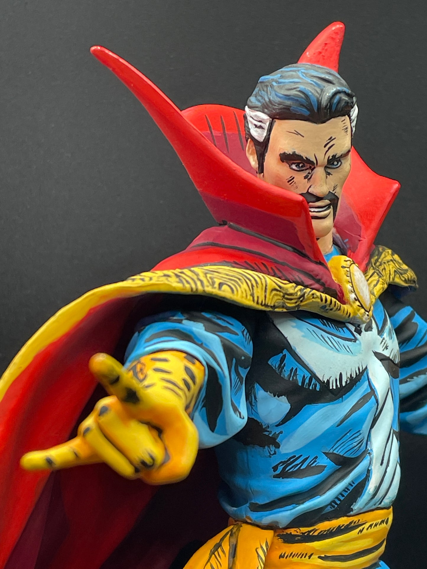 Hand Painted Dr Strange Statuette by Mr.AnimeWorks1