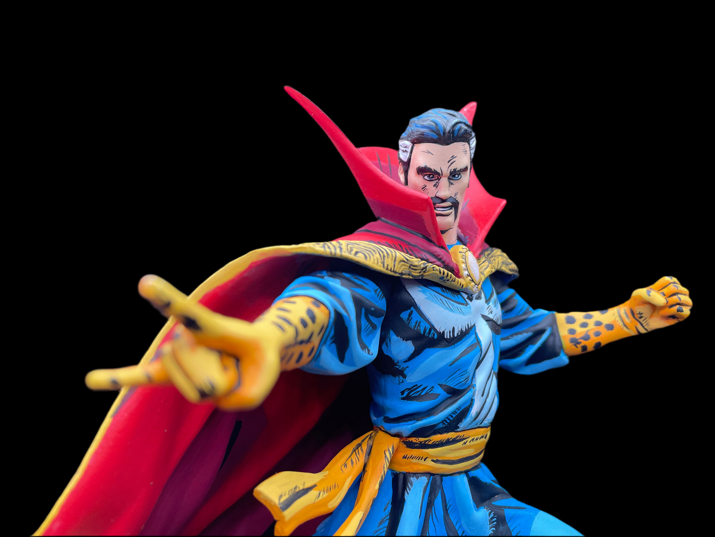 Hand Painted Dr Strange Statuette by Mr.AnimeWorks1