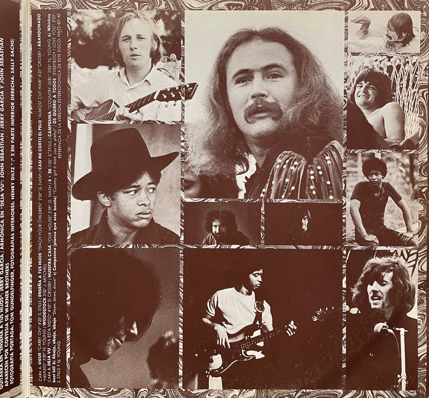 Crosby, Stills, Nash, & Young feat: Dallas Taylor & Grey Reeves: Deja Vu Vinyl LP