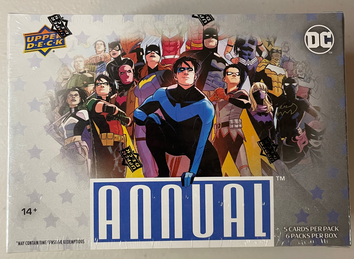 2024 DC Annual Trading Card Booster Box by Upper Deck (manufacturer sealed)