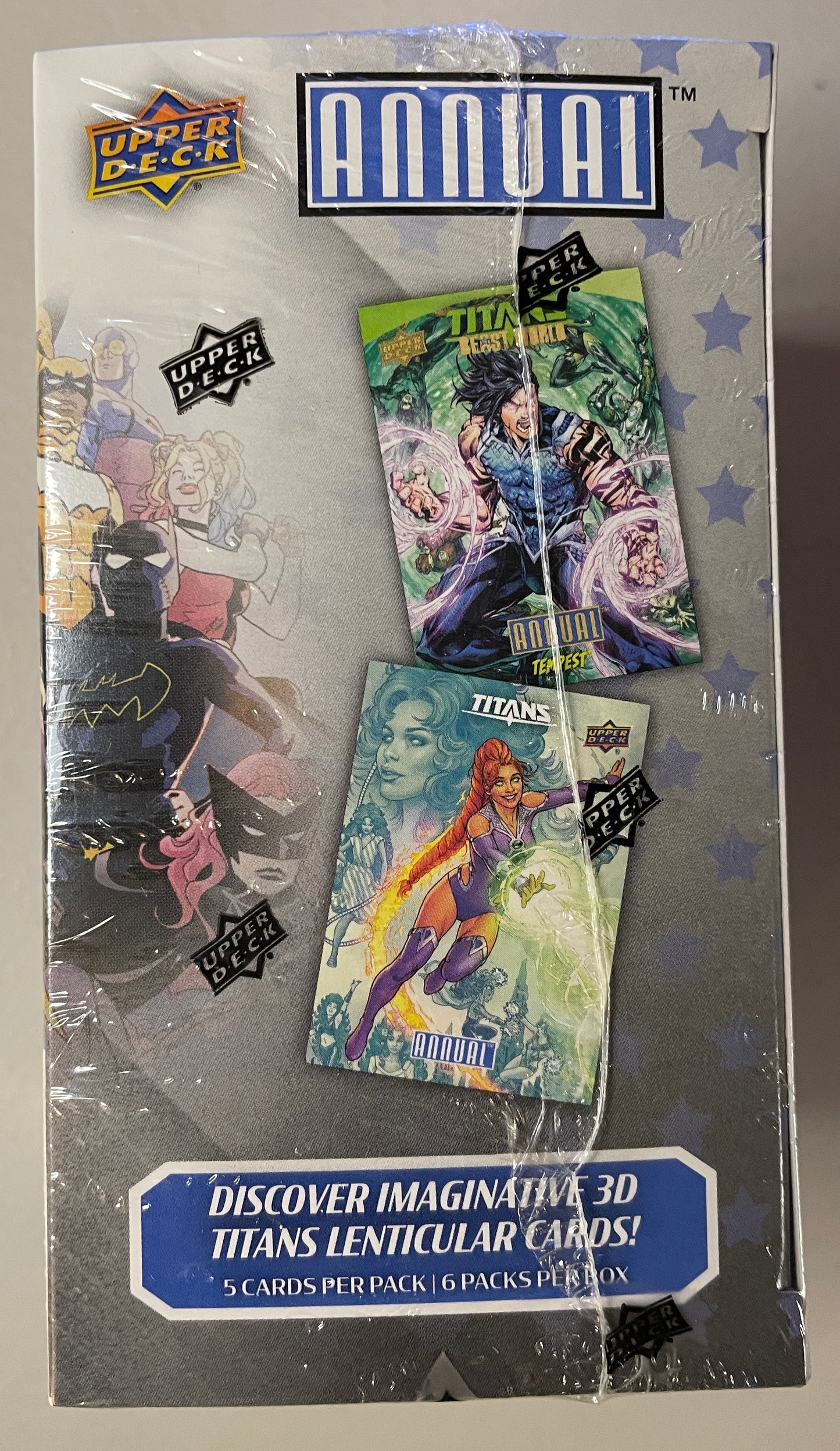 2024 DC Annual Trading Card Booster Box by Upper Deck (manufacturer sealed)