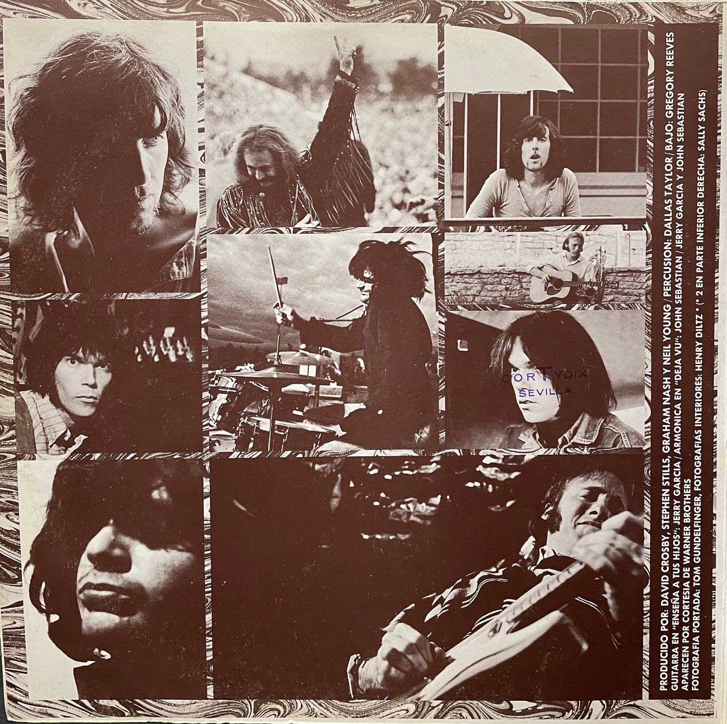 Crosby, Stills, Nash, & Young feat: Dallas Taylor & Grey Reeves: Deja Vu Vinyl LP