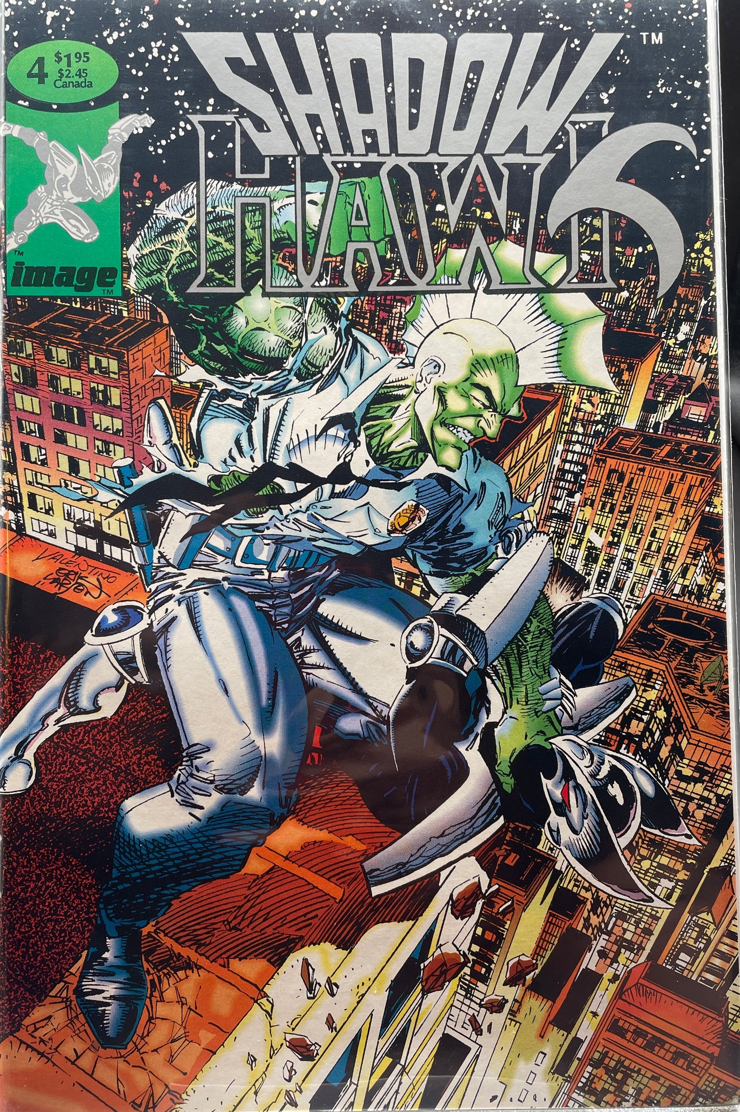 Shadowhawk #4 (Direct Edition)