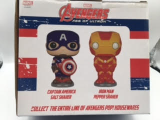 Funko Pop! Iron Man & Captain America Salt & Pepper Shakers (Clearance)