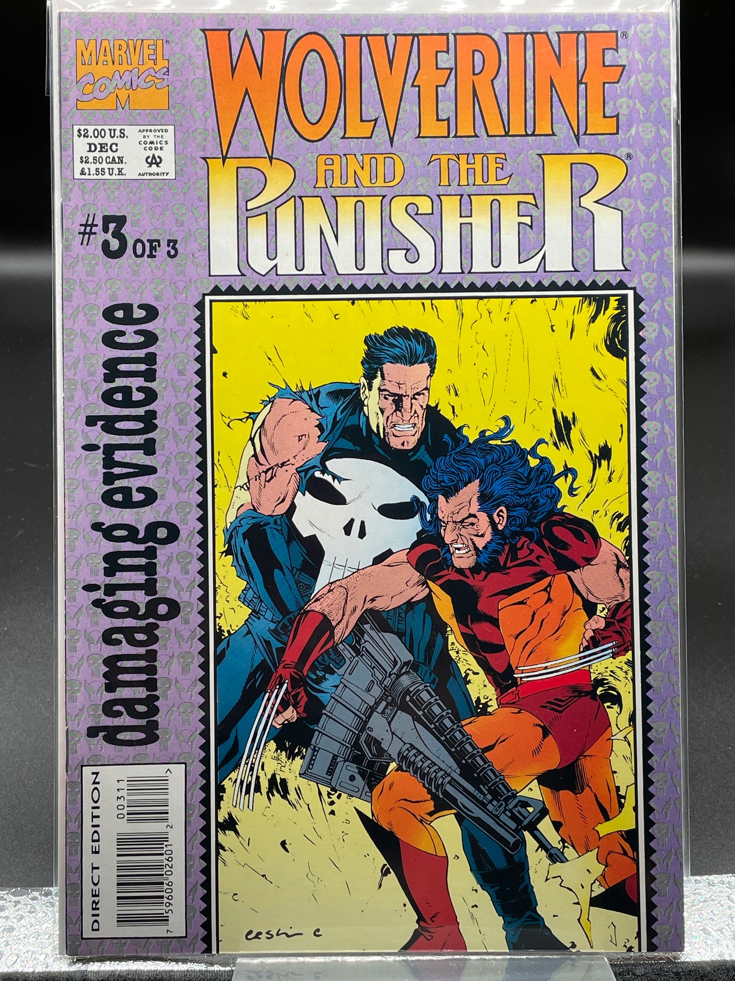 Wolverine and The Punisher: Damaging Evidence (Complete Series 1-3) Direct Editions