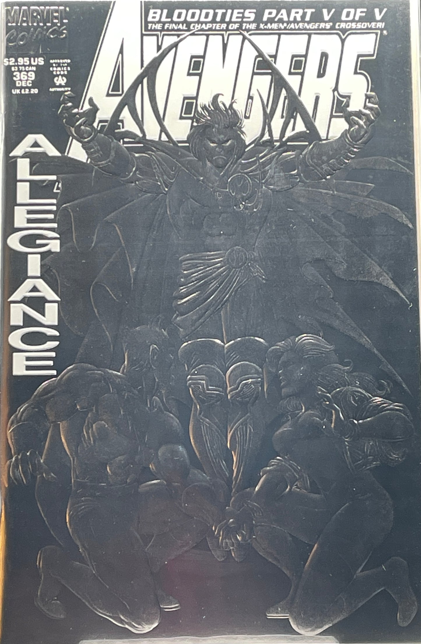Avengers #369 "Allegiance" (Silver Foil Cover) (Direct Edition)