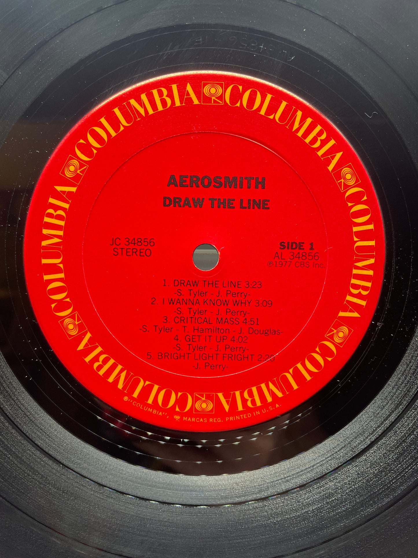 Aerosmith: Draw the Line Vinyl LP