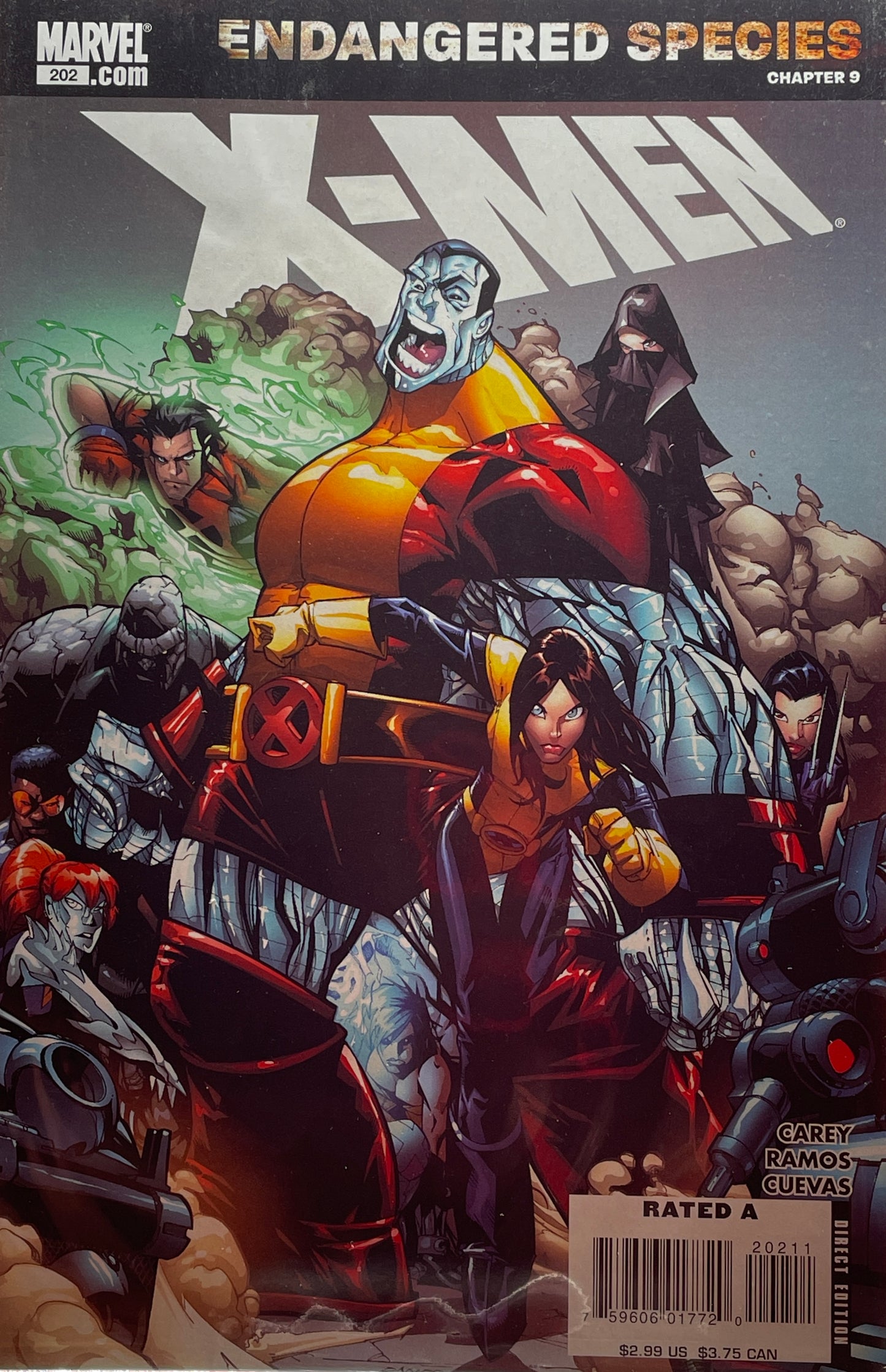 X-Men #202 Endangered Species Chapter Nine (Direct Edition)