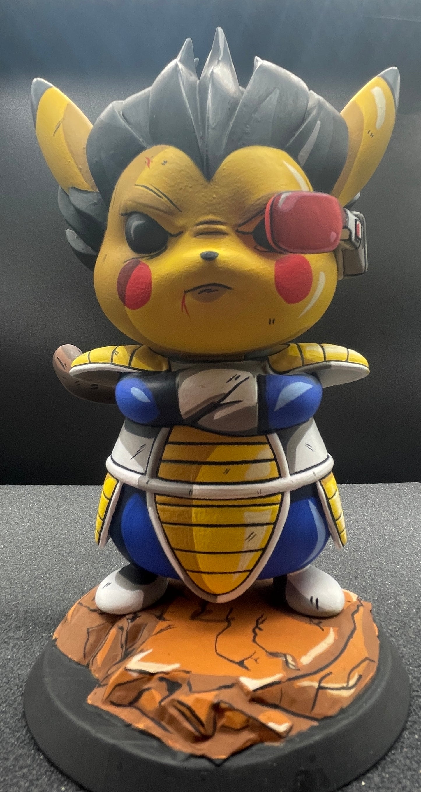 3-D Printed Hand Painted Pikageta
