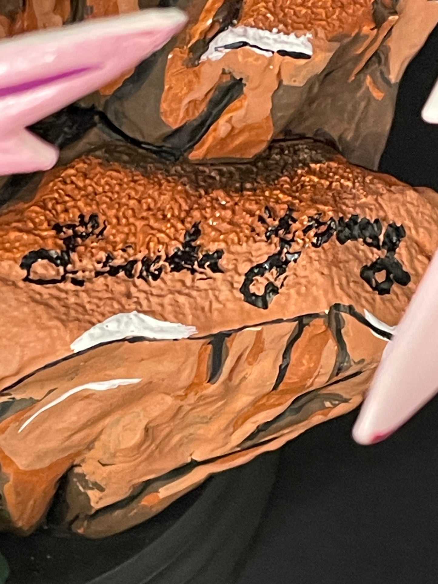 DragonBallZ Frieza PVC Figure. Hand painted by MrAnimeWorks1. Cel Shaded style. Signed by Frieza Voice actress Linda Young