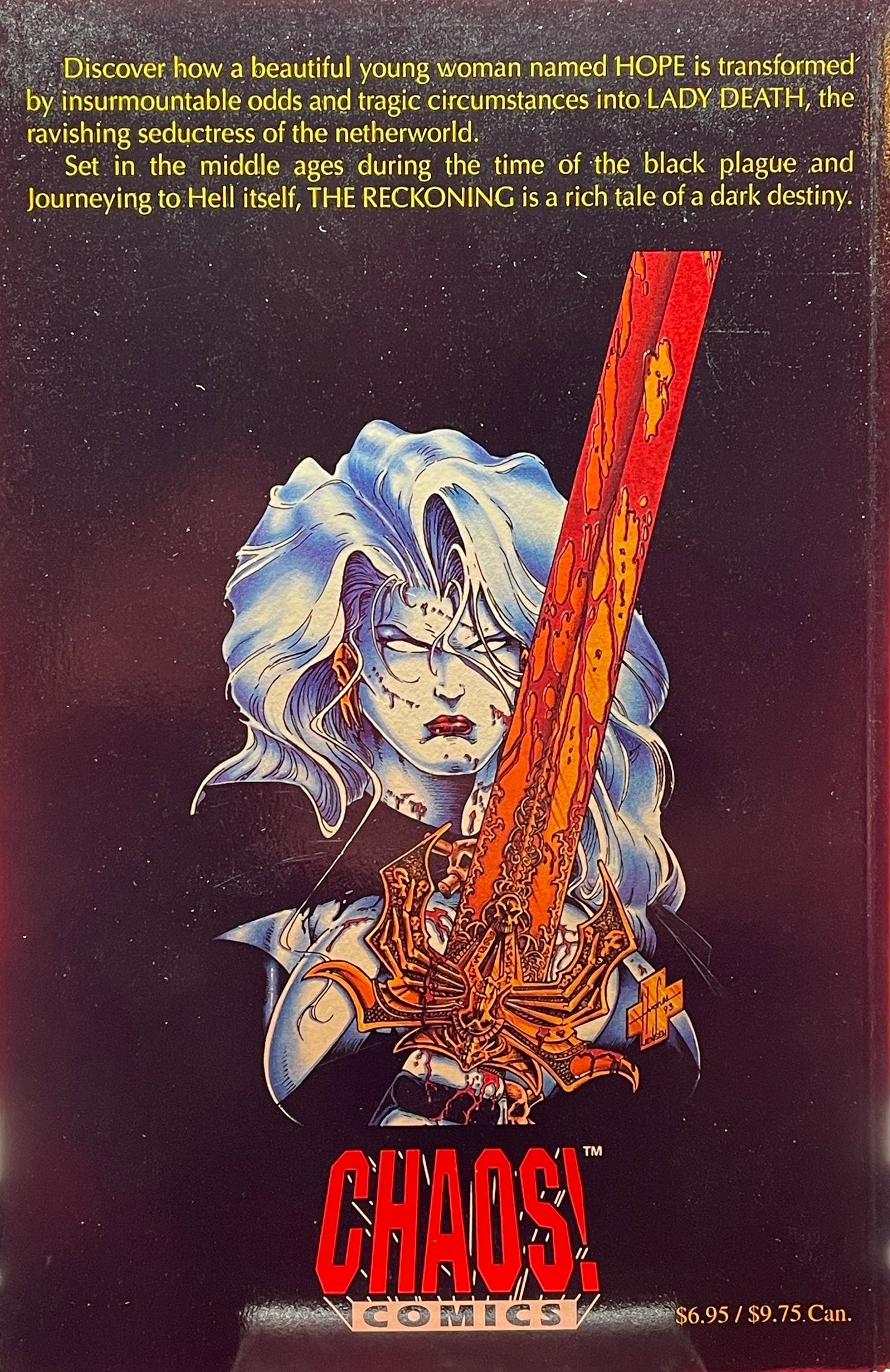 Lady Death "The Reckoning" Graphic Novel (Clearance)