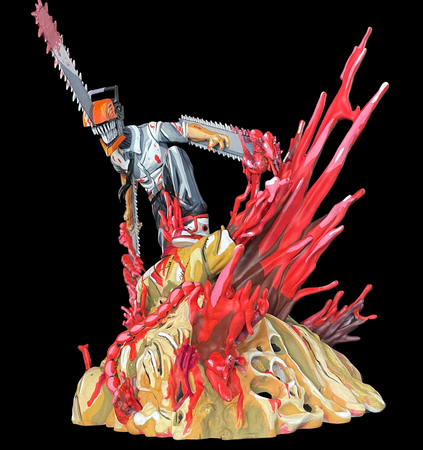 Chainsaw Man PVC Figure hand painted by MrAnimeWorks1