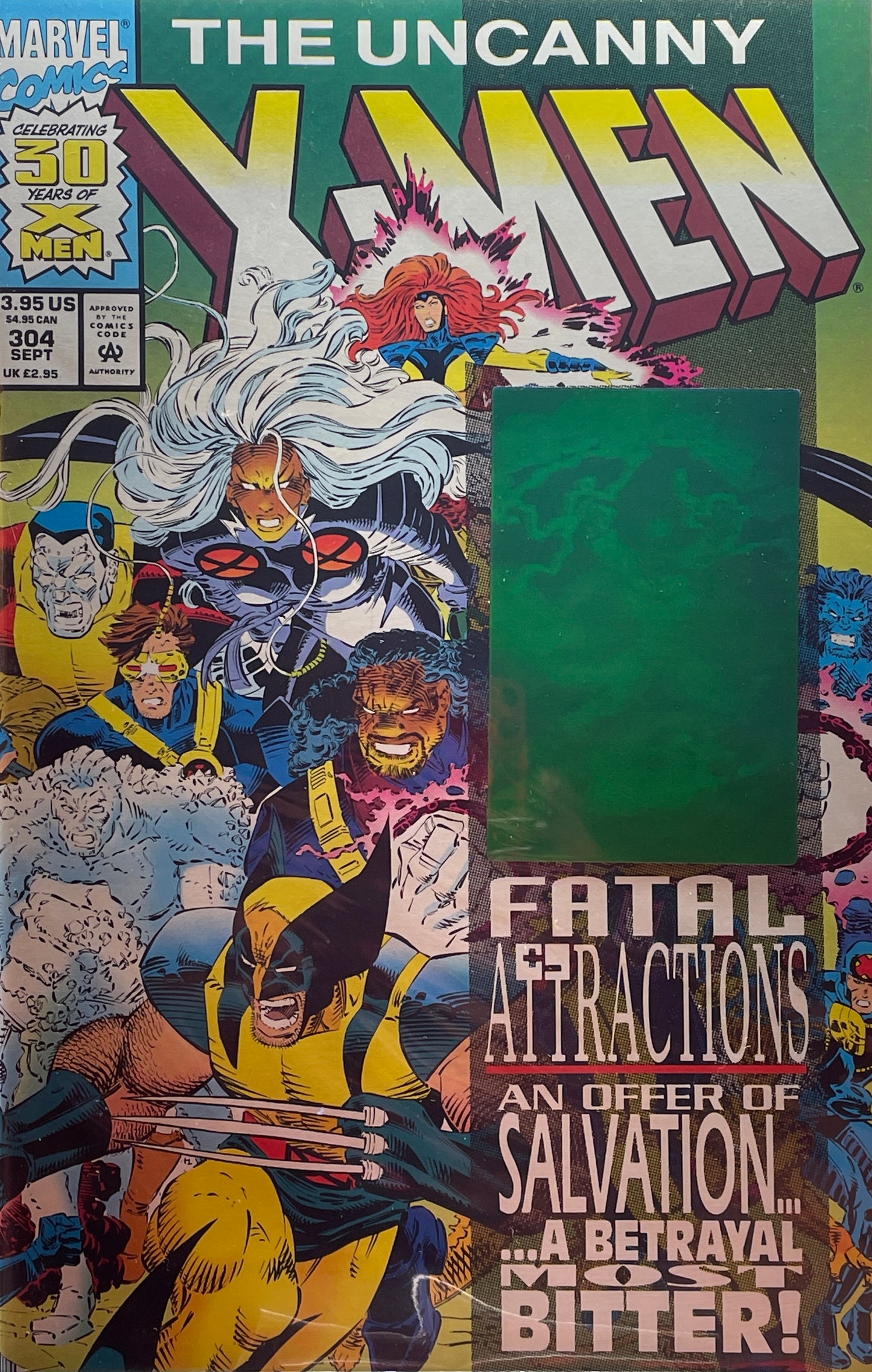 Uncanny X-Men #304 (Newsstand Edition)