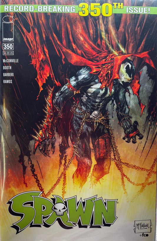 Spawn #350 (Cover B by Todd McFarlane)