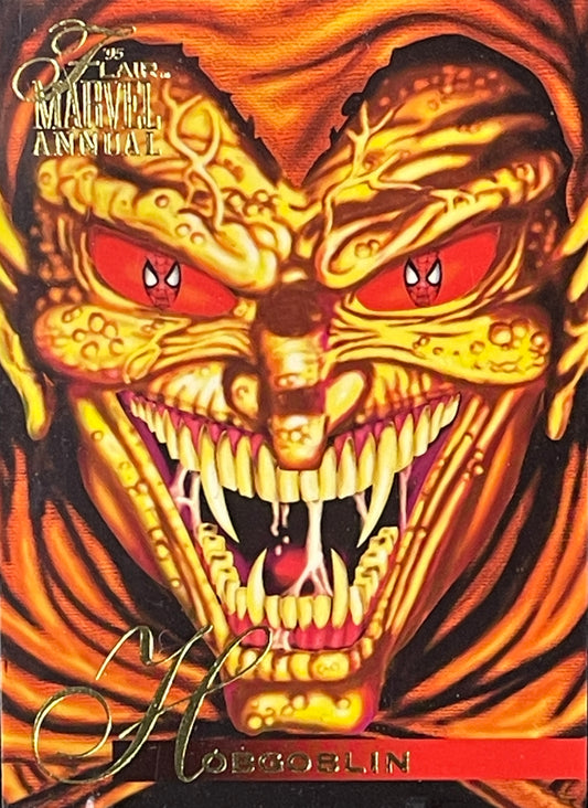 1995 Flair Marvel Annual Trading Card: #52 Hobgoblin