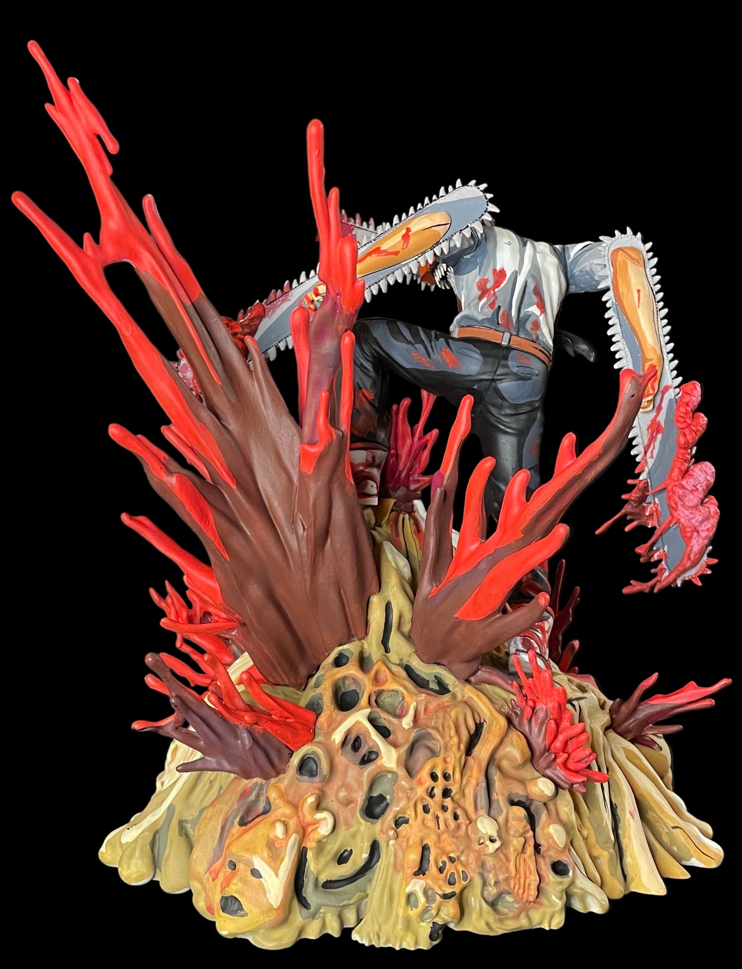 Chainsaw Man PVC Figure hand painted by MrAnimeWorks1