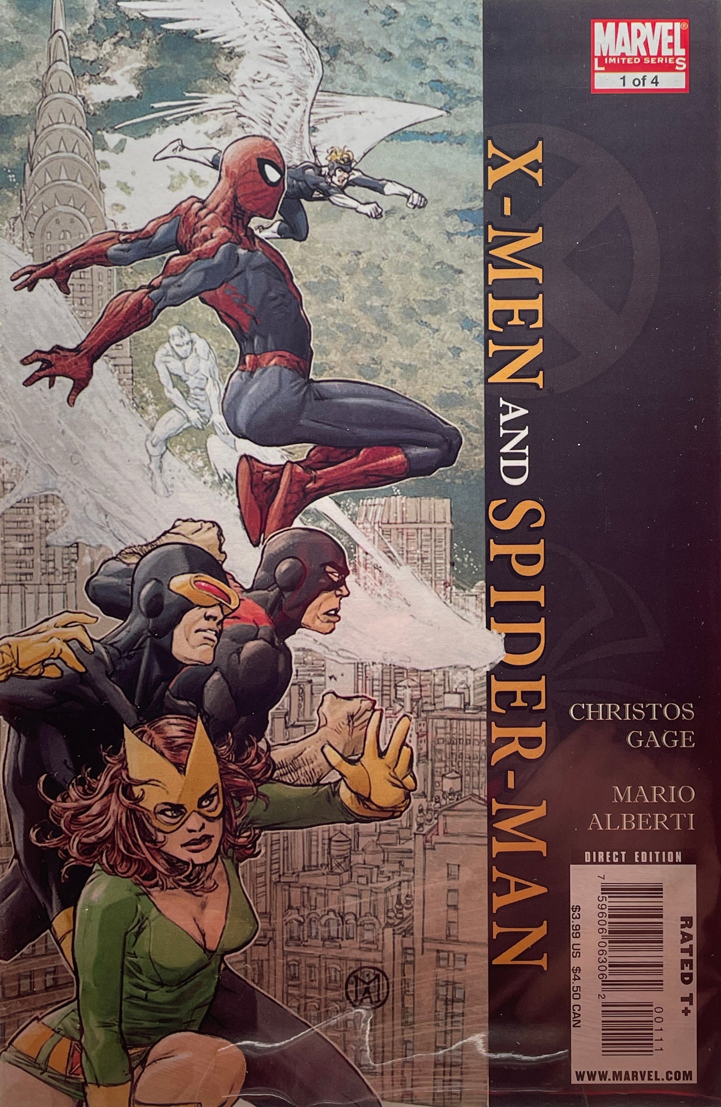 X-Men and Spider-Man #1 of 4 (Direct Edition)