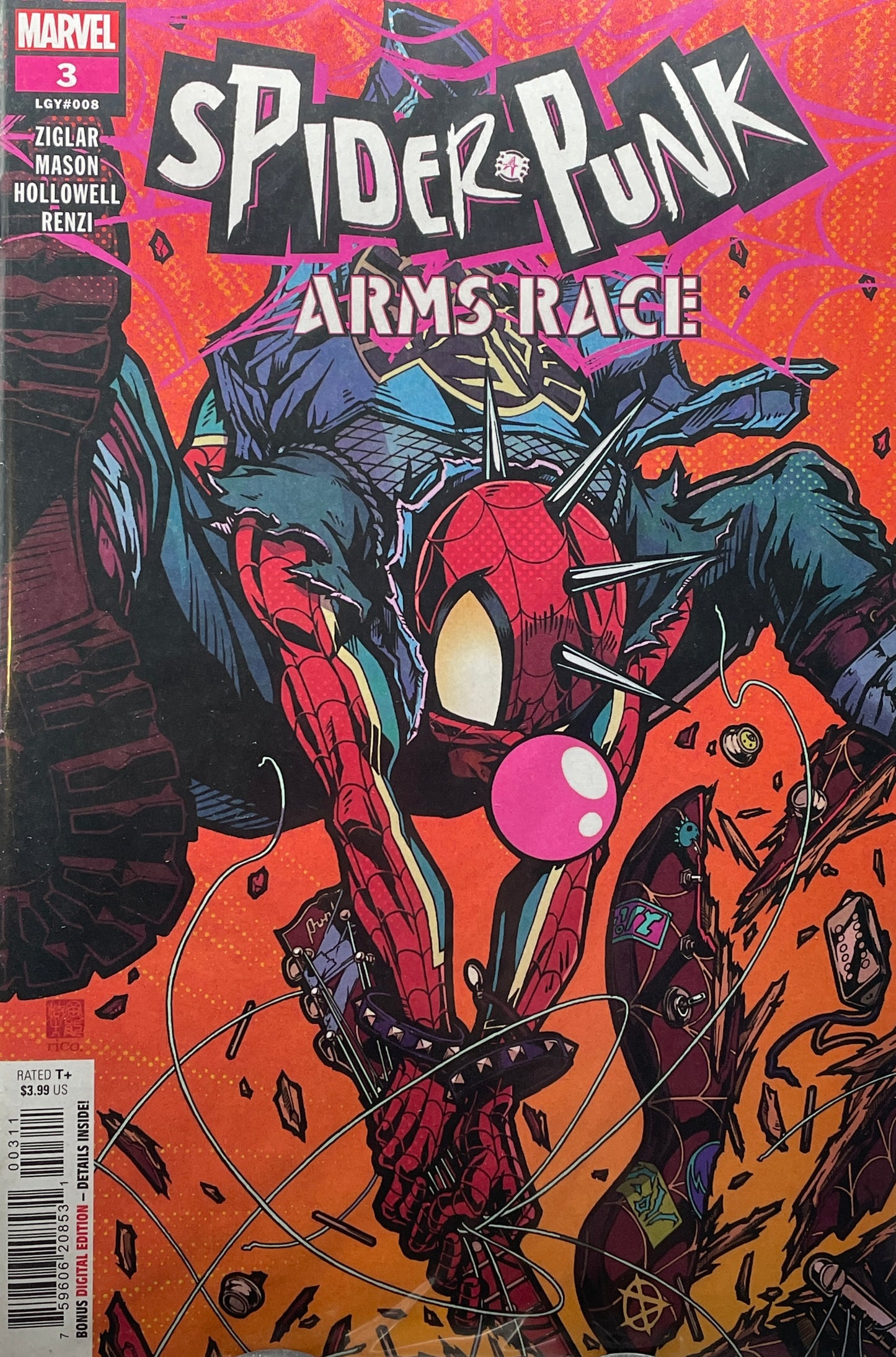 Spider-Punk: Arms Race (issues 1 - 4 complete set)