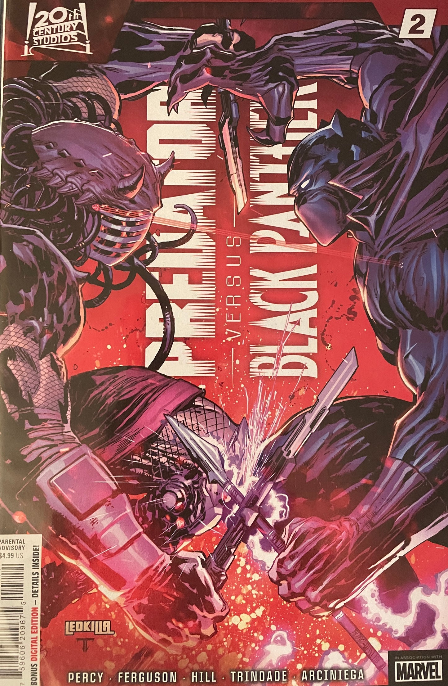 Predator vs. Black Panther complete 4 issue series