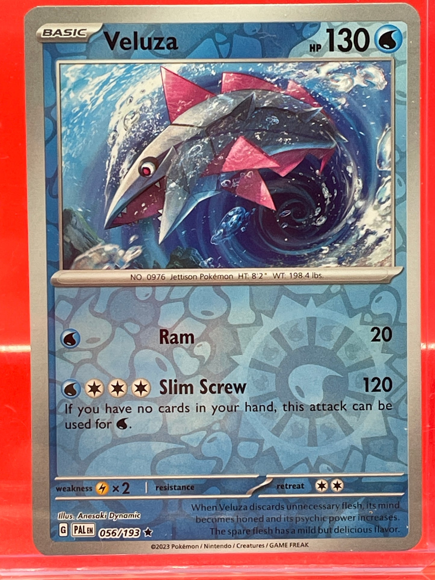 Pokemon Card: Paldea Evolved #56 Veluza (ungraded)