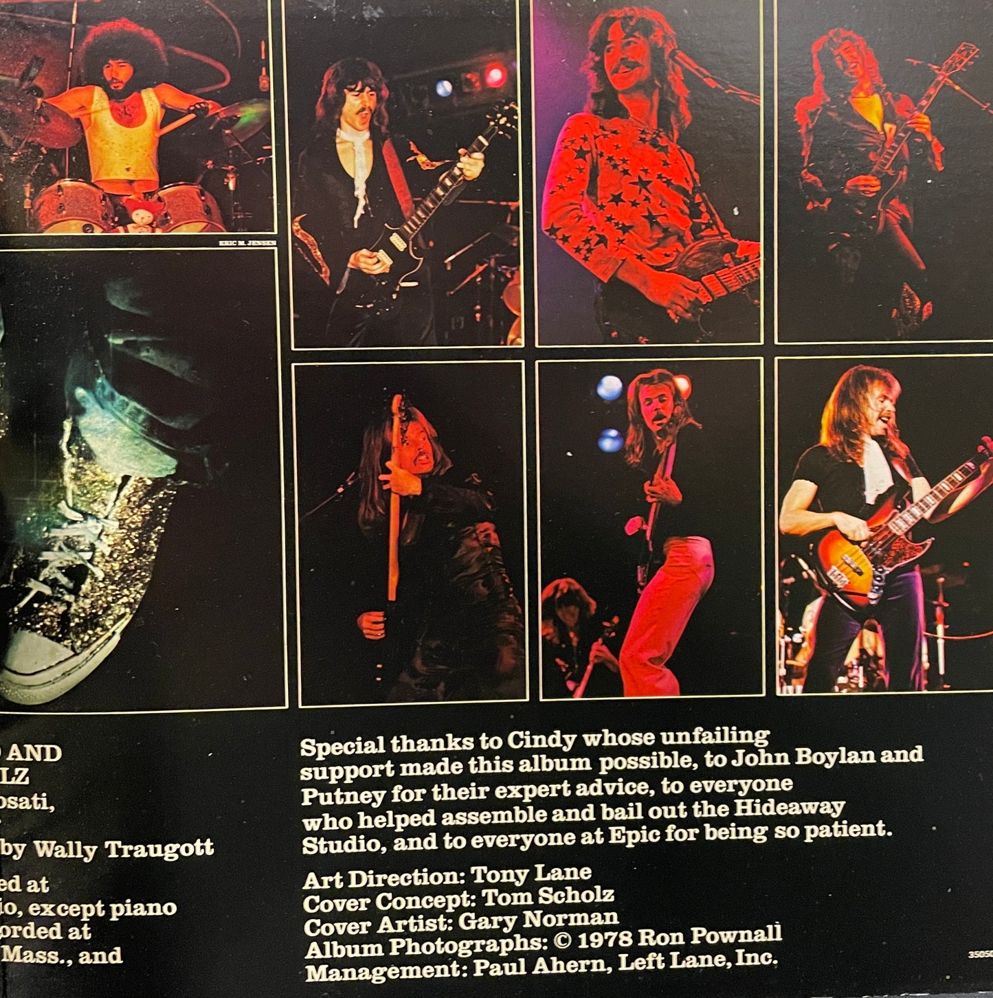 Boston: Don't Look Back Vinyl LP