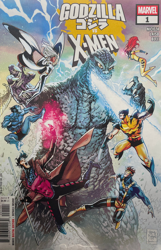 Godzilla vs. X-Men one shot