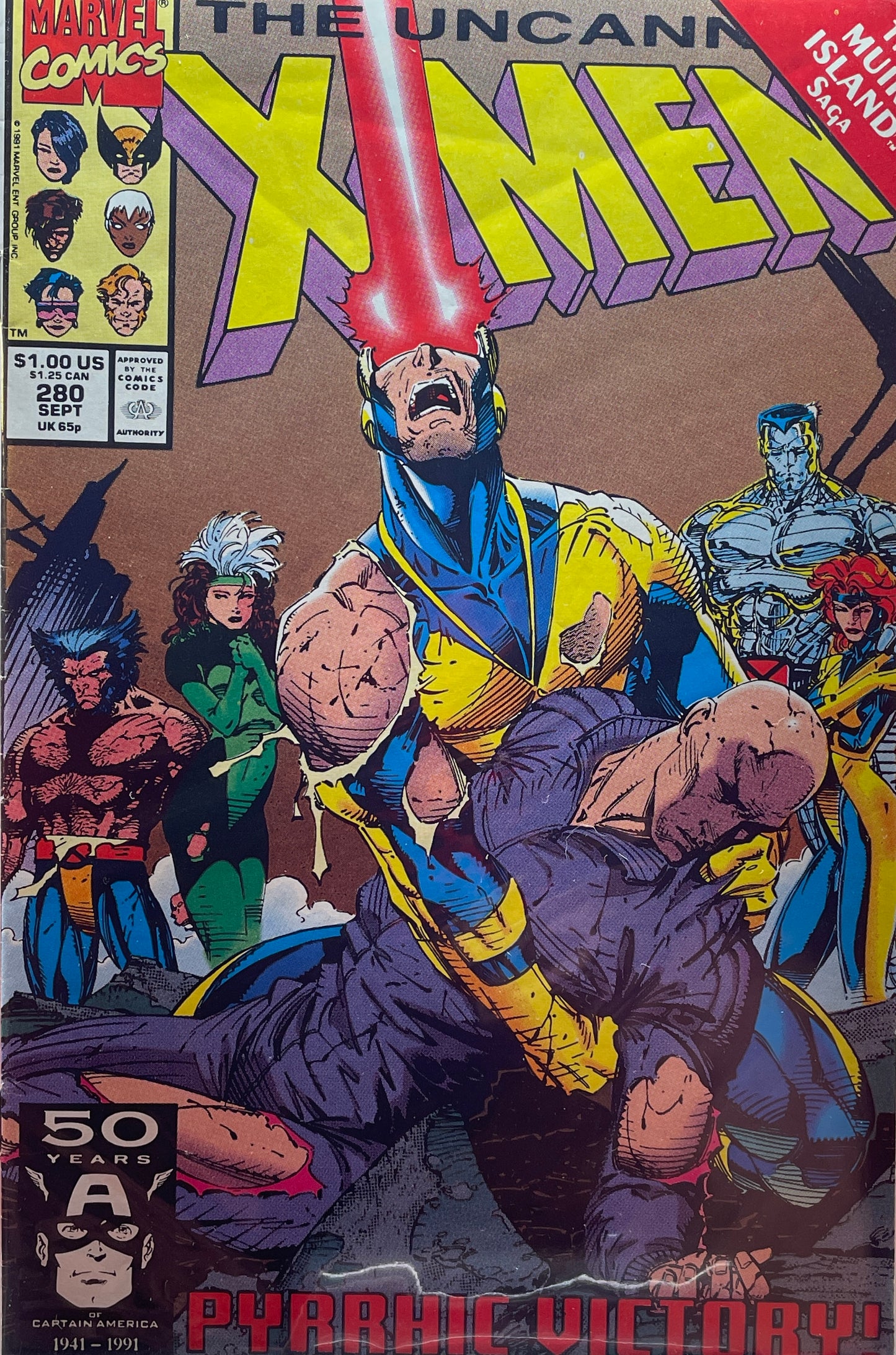 Uncanny X-Men #280 (Direct Edition) Clearance