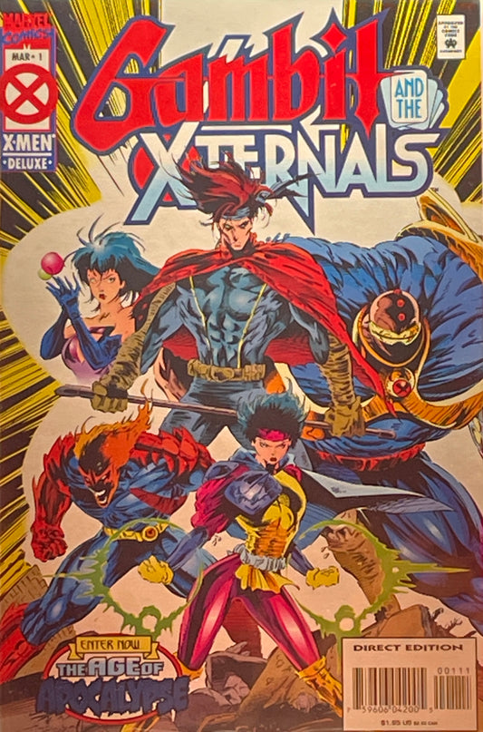 Gambit and the Externals #1 (Direct Edition)