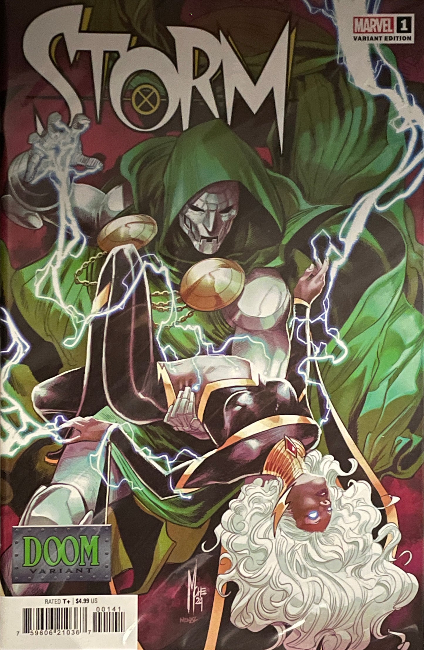 Storm: 12 issue complete series featuring Dr. Doom Variant cover issue #1